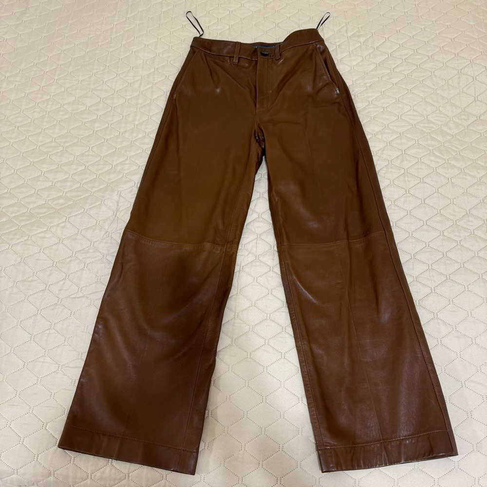 Leather pants Polo Ralph Lauren, size 2, new